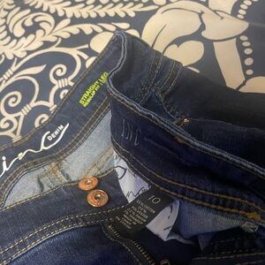 INC Denim Straight Leg Jeans